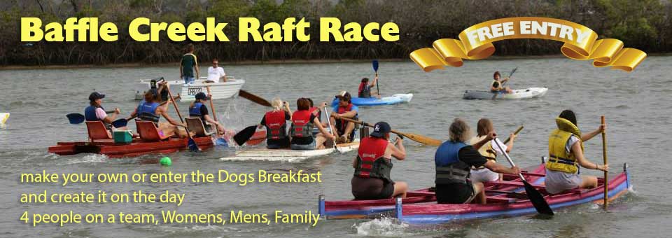 Baffle Creek Raft Race