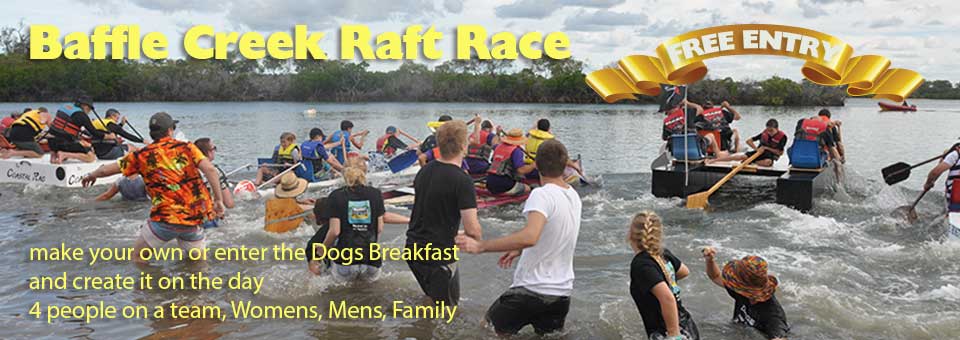 The Baffle Creek Raft Race 2018
